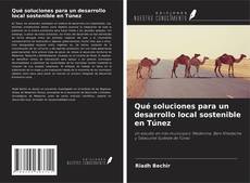 Buchcover von Qué soluciones para un desarrollo local sostenible en Túnez