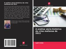 Portada del libro de A análise sócio-histórica da crise maliense de 2012