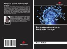 Bookcover of Language genesis and language change