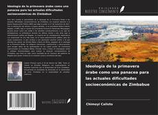 Portada del libro de Ideología de la primavera árabe como una panacea para las actuales dificultades socioeconómicas de Zimbabue