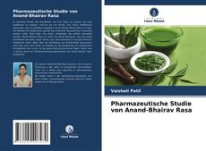 Bookcover of Pharmazeutische Studie von Anand-Bhairav Rasa