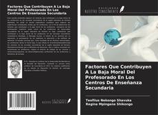 Capa do livro de Factores Que Contribuyen A La Baja Moral Del Profesorado En Los Centros De Enseñanza Secundaria 