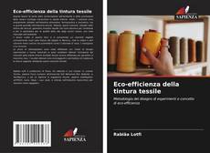 Capa do livro de Eco-efficienza della tintura tessile 