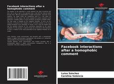 Copertina di Facebook interactions after a homophobic comment