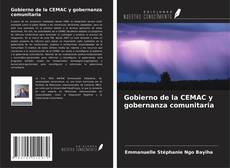 Capa do livro de Gobierno de la CEMAC y gobernanza comunitaria 