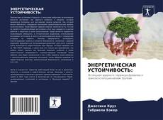 Buchcover von ЭНЕРГЕТИЧЕСКАЯ УСТОЙЧИВОСТЬ: