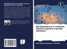 Copertina di Детерминанты и влияние низкого уровня участия граждан