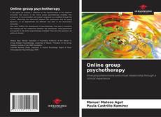 Buchcover von Online group psychotherapy