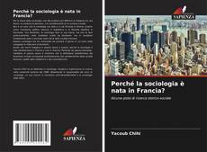 Portada del libro de Perché la sociologia è nata in Francia?