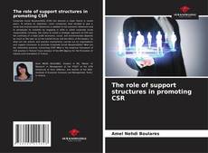 Copertina di The role of support structures in promoting CSR