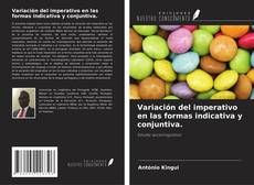 Buchcover von Variación del imperativo en las formas indicativa y conjuntiva.