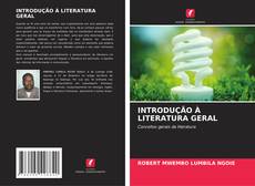 Buchcover von INTRODUÇÃO À LITERATURA GERAL