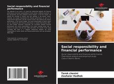 Buchcover von Social responsibility and financial performance