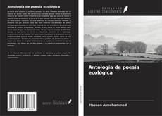 Capa do livro de Antología de poesía ecológica 