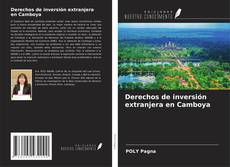 Capa do livro de Derechos de inversión extranjera en Camboya 