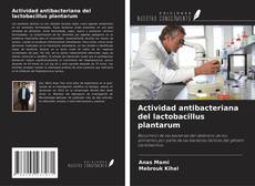 Actividad antibacteriana del lactobacillus plantarum kitap kapağı