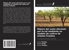 Buchcover von Mejora del suelo afectado por la sal mediante un modelo de cultivo de árboles frutales