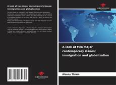 Bookcover of A look at two major contemporary issues: immigration and globalization