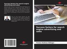 Success factors for search engine advertising and sales kitap kapağı