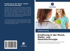 Capa do livro de Ernährung in der Mund-, Kiefer- und Gesichtschirurgie 