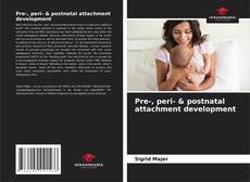 Buchcover von Pre-, peri- & postnatal attachment development