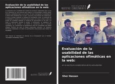 Bookcover of Evaluación de la usabilidad de las aplicaciones ofimáticas en la web: