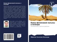 Buchcover von Баюд финиковой пальмы в Алжире