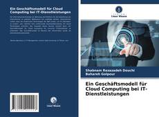 Ein Geschäftsmodell für Cloud Computing bei IT-Dienstleistungen kitap kapağı