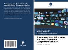 Capa do livro de Erkennung von Fake News mit verschiedenen Computertechniken 