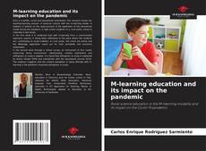 Buchcover von M-learning education and its impact on the pandemic