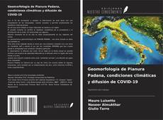 Capa do livro de Geomorfología de Pianura Padana, condiciones climáticas y difusión de COVID-19 