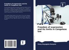 Freedom of expression and its limits in Congolese law kitap kapağı