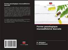 Portada del libro de Forme posologique mucoadhésive buccale