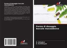 Buchcover von Forma di dosaggio buccale mucoadesiva