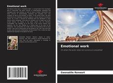 Buchcover von Emotional work