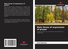 Buchcover von Main forms of expression of prayer