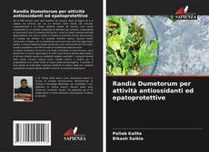 Borítókép a  Randia Dumetorum per attività antiossidanti ed epatoprotettive - hoz