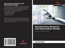 Couverture de Documentary Research and Dissertation Design