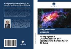 Capa do livro de Pädagogische Determinanten der sozialen und humanitären Bildung 