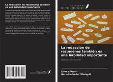 Copertina di La redacción de resúmenes también es una habilidad importante