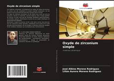 Обложка Oxyde de zirconium simple