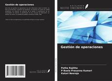 Gestión de operaciones kitap kapağı