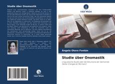 Studie über Onomastik kitap kapağı