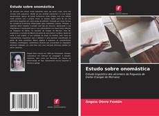 Bookcover of Estudo sobre onomástica