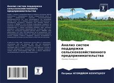 Buchcover von Анализ систем поддержки сельскохозяйственного предпринимательства