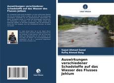 Auswirkungen verschiedener Schadstoffe auf das Wasser des Flusses Jehlum kitap kapağı