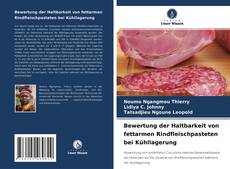 Buchcover von Bewertung der Haltbarkeit von fettarmen Rindfleischpasteten bei Kühllagerung