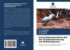 Samenplasmaproteine bei der Kryokonservierung von Bubalinsperma kitap kapağı