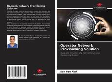 Copertina di Operator Network Provisioning Solution