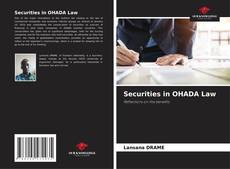 Copertina di Securities in OHADA Law